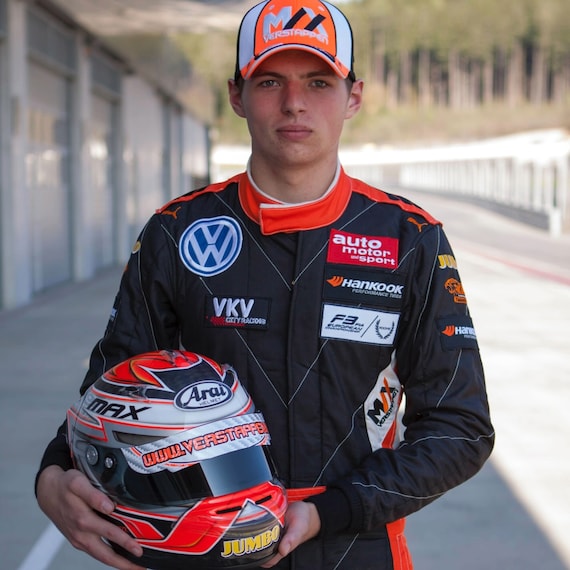 Verstappen 2014 F3 Helmet
